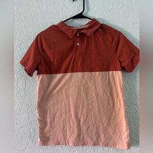 Cat & Jack boys xl color block polo shirt